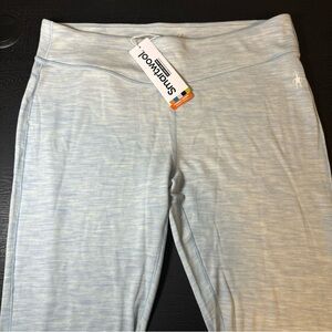 Smartwool Women's  Thermal Merino Base Layer Bottom-Winter Sky Large NWT